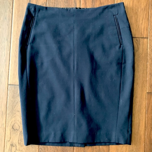 RW & Co. Navy Pencil Skirt - Picture 3 of 4